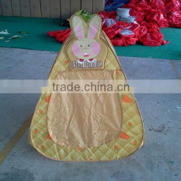 Rabbit kids pop up play tent