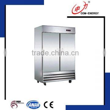 RESOUR Commercial Stainless Steel Upright Fridge Freezer, Kitchen Freezer