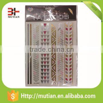 New product hot water transfer face tattoo sticker