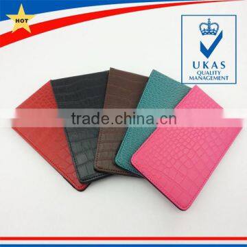 Foldable Crocodile Leather Golf Score Card Holder photo-6