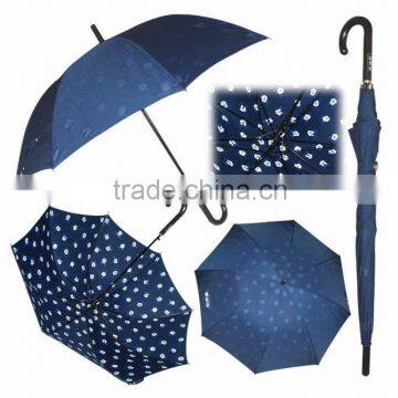 Magic Change Color Umbrella;advertising Straight Umbrella