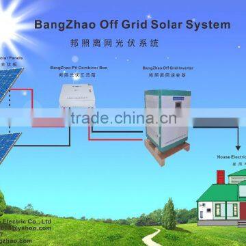 solar-wind hybrid system 8000W 200-800VDC mains power first off grid invertor