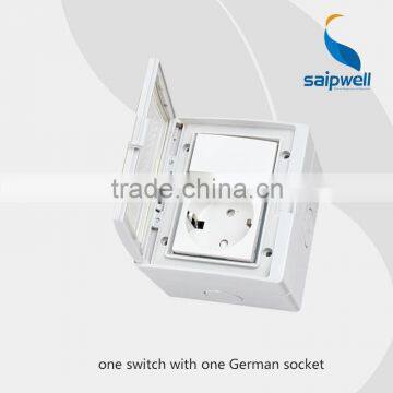 Outdoor Socket Electric Waterproof Switch And Outlet (SP-SRS)