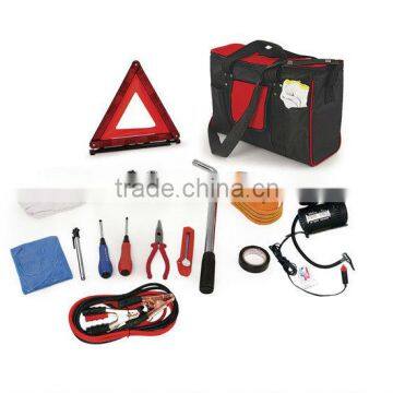 Road Safety Kit with Warning Triangle , Auto Safety Kit