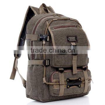 Men Cheap Canvas Backpack Custom Canvas Backpack photo-2