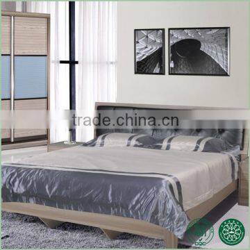 Factory direct prices white oak king bed as bedroom fueniture designs