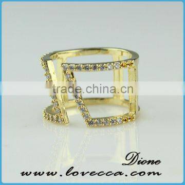 2015 fashion jewelry ring!latest weddingring design!micro pave diamond setting ring-wholesale new silver ring products