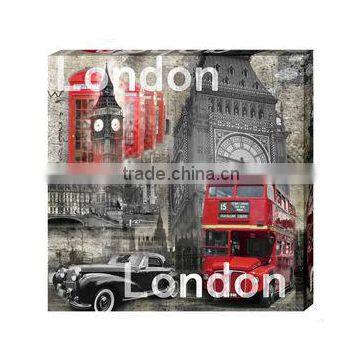 Famous London Bus canvas paintings