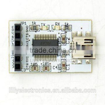 Breakout Board for FTDI FT232RL USB to TTL 5V/3.3V For ARDUINO