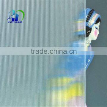 6mm Tempered Glass Price Patterned Glass Partition for Bathroom photo-6