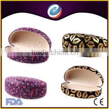 Iron leather different design eyeglass case