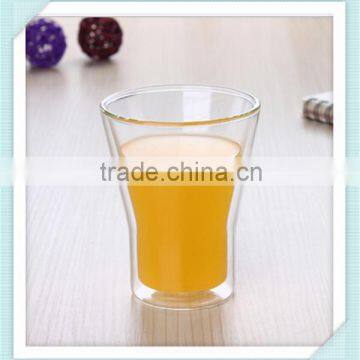 2016 Hot Sale Handmade Double Wall Glass Borocilicate Material Double Wall Glass for Coffee photo-3