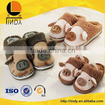 Cheap wholesale felt close toe hotel cotton slippers