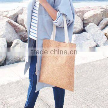 Boshiho natural cork fashion tote eco friendly bag