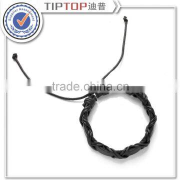 Handcraft Leather Wrap Bracelets Knitted Cowhide With Rope Bangles Fashion Men Jewelry Loves Wristband