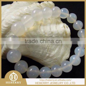 custom jewelry design white jade agate factory wholesale