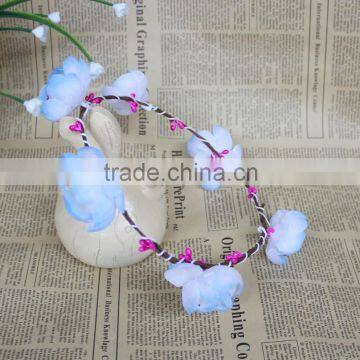 Colorful Small Flower Floral Bridal Crowns & Flower Wreaths for wedding accessories