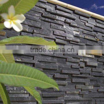 Natural Black Marble Mosaic for Wall