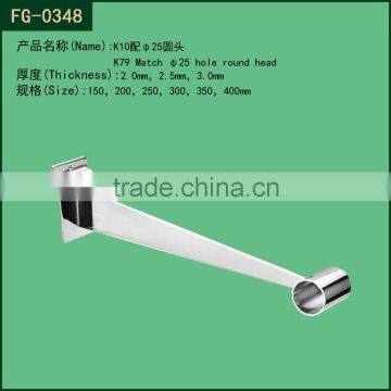 metal tube display / round tube support