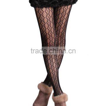 Taiwan Factory Chain Pansy Pattern Pantyhose