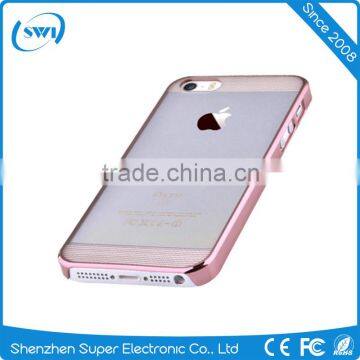 Anti-scratch and Shock Resistance PC Transparent Phone Cover Case For IPhone 5 SE 6 6S Plus photo-5