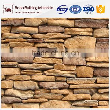 Wholesale building material fake stone wall veneer