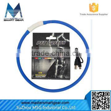 Flashing LED Lighted Dog Lead Pet Collar PT34 photo-5