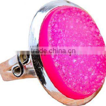 Genuine Amethyst Gemstone Jewelry Ring 925 Sterling Silver Jewellery Jaipur Online Rings