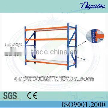 Warehouse steel upright racking