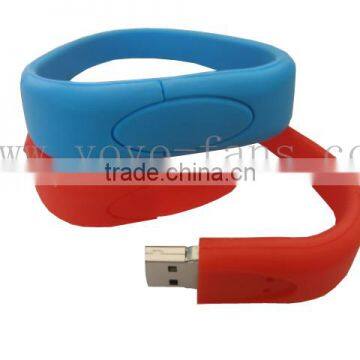 silicon bracelet with USB drive