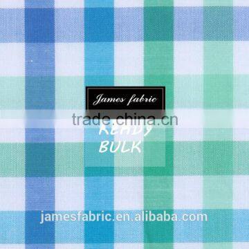James 15/16 New Developed Colorful Check Poplin Soft Woven Cotton Fabric photo-4