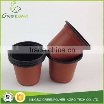 180mm 18cm Plastic graden plant flower pots