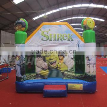 Factory supply inflatable shrek jumping bounce price with CE EN71 approved for outdoor use