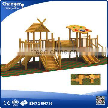 High Quality Wooden Outdoor Playground Equipment