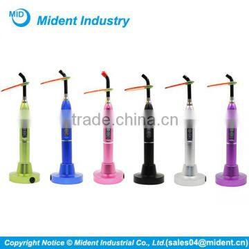 Rechargeable Metal Dental Led Curing Light, Wireless Dental Curing Light