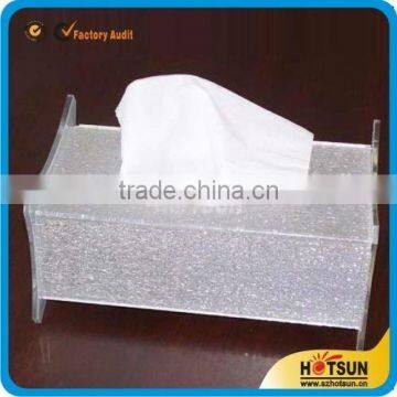 hot new products for 2015 plexiglass tissue box holder