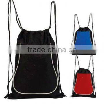 Cheap Drawstring Backpacks With Piping