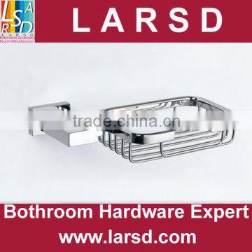 Bathroom brass square soap dish and basket NO.6956