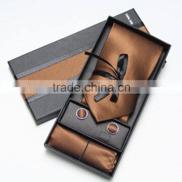 Men's 100% Woven Silk Tie With Hanky photo-5