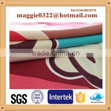 TC fabric printing for making bed sheets