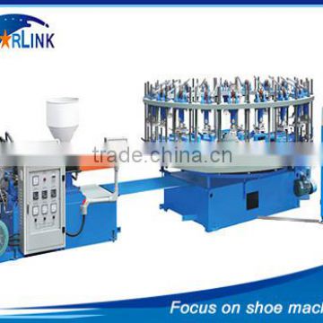 Hot Saled SLM-6-01 Wenzhou Starlink Semi-Auto Rotary PVC Shoe Making Machine