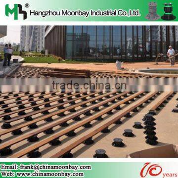 plastic pedestal---support system for decking