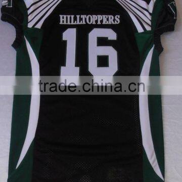 Compression fit American football jersey