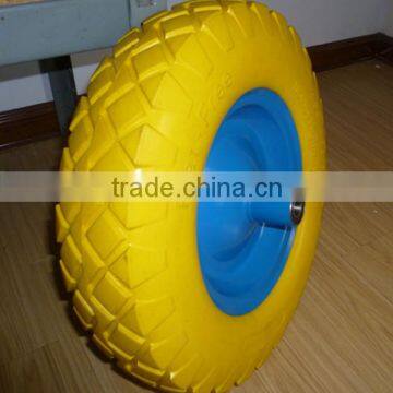 rubber wheel 4.80/4.00-8 PU4.00-8