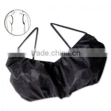 Black Disposable backless Bra