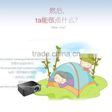 2016 Best Kids Gift 50lumens Mini Story Projector UC18 Promotion Projector photo-2