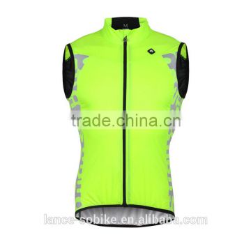 windproof cycling jackets cycling windstopper jacket 3D cut cycling vest