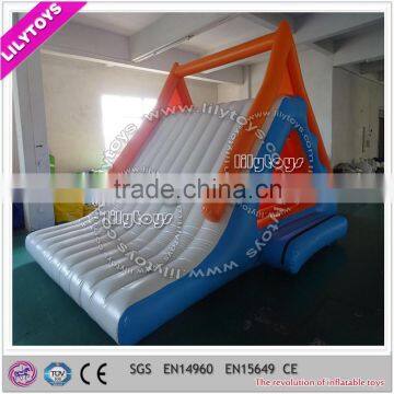 Best amusing inflatable water game toys for adults, water park floating toy, slide type water game