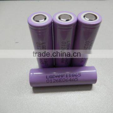 18650 LG MF1 2200mAh INR18650MF1 Battery Cell 3.7V 10A photo-2
