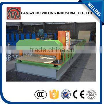 Automatic steel colored c8 rolling machine for rool and wall